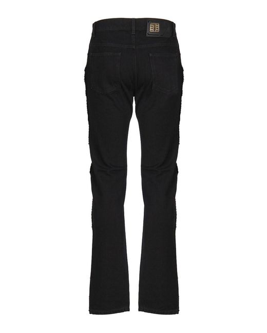 J.W. Anderson Black Straight Leg Jeans for men