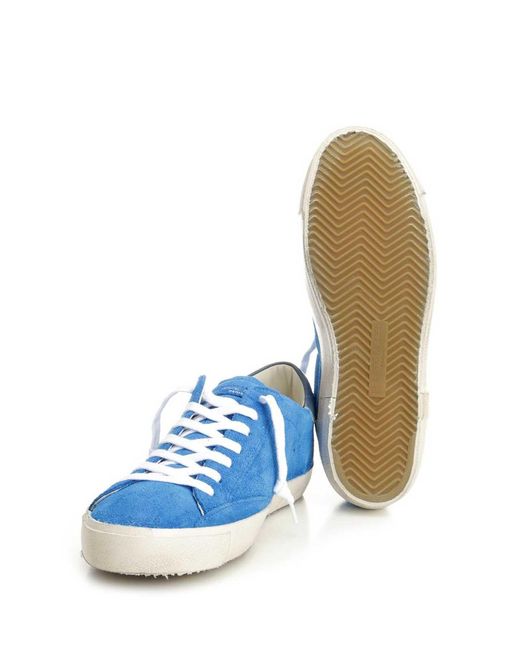 Philippe Model Blue Prsx Sneaker Calf Leather for men