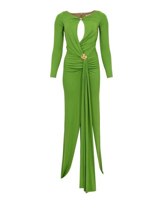 Elisabetta Franchi Green Carpet Dress