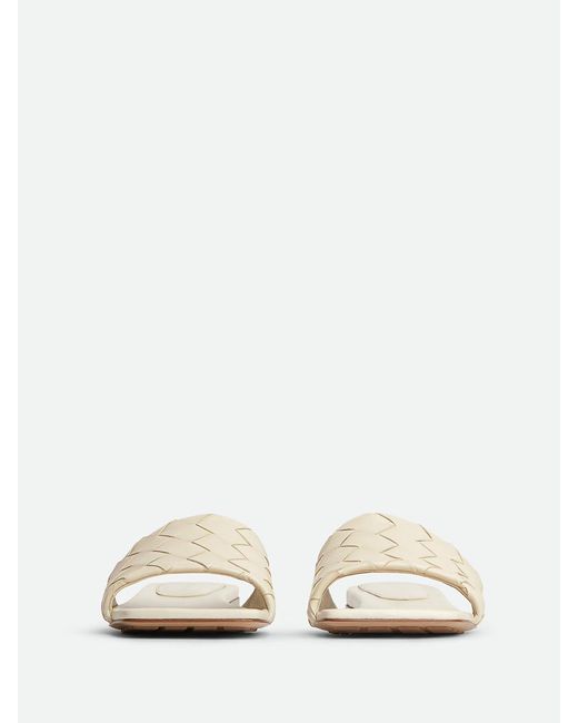 Bottega Veneta White 'Mules Parco'