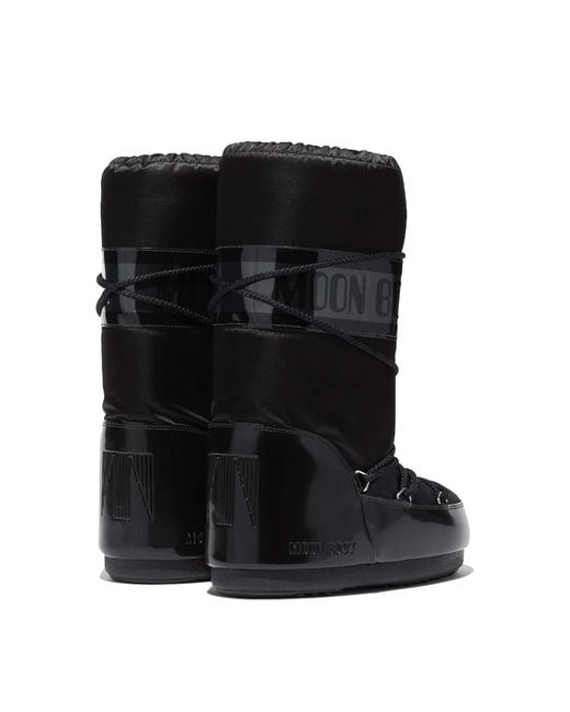 Moon Boot Black Icon Glance Boot for men