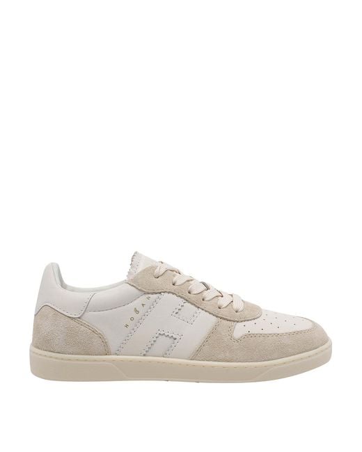 Hogan White Cool Sneakers