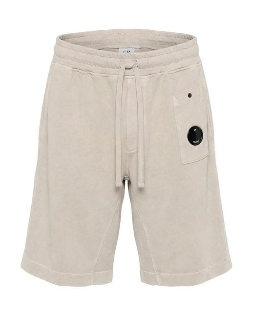 C P Company Natural Jogging Bermuda for men