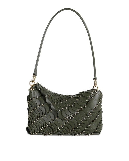 Rabanne Green Shoulder Bag