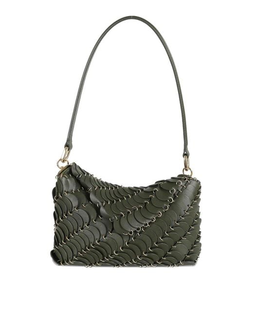 Rabanne Green Shoulder Bag