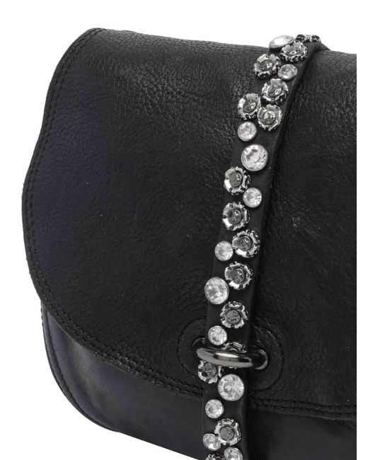 Campomaggi Black Linda Crossbody Bag