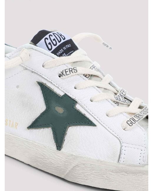 Golden Goose Deluxe Brand White Superstar Sneakers for men