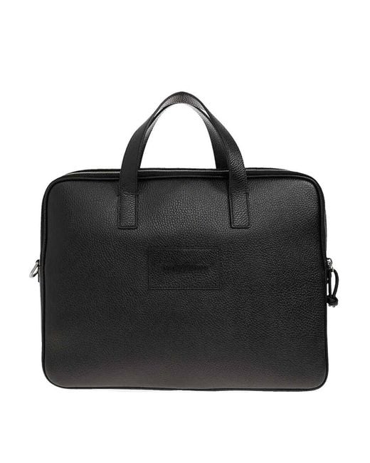 Emporio Armani Black Douffle Bag for men