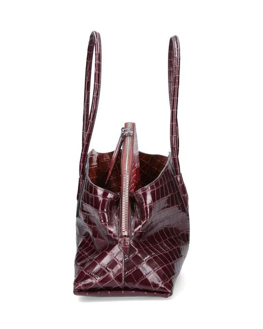 The Attico Red Medium Bag The Walk