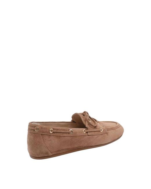 Stuart Weitzman Brown Tinsley Loafers
