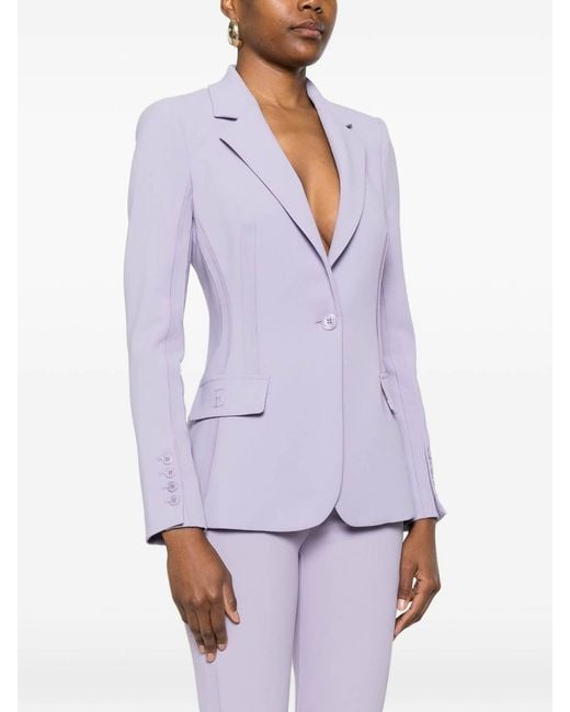 Elisabetta Franchi Purple Jacket