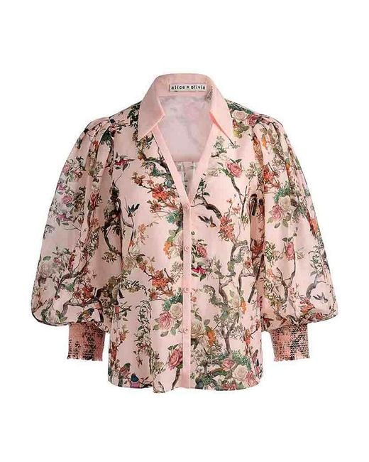 Alice + Olivia Pink Charis