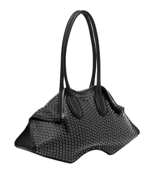 Alexander McQueen Black Chiusura Zip