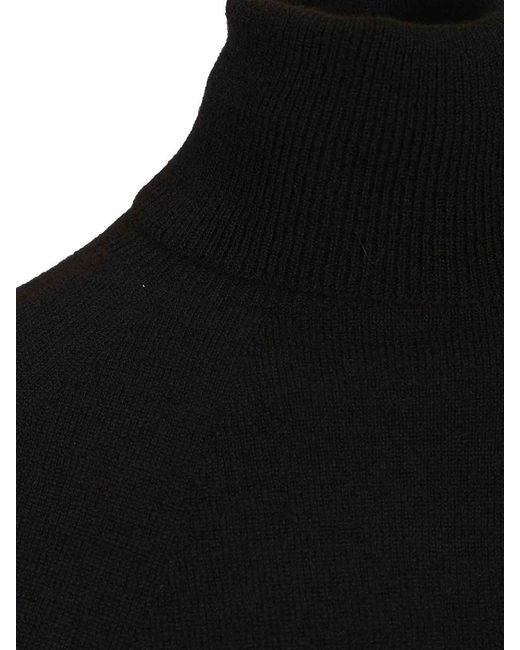 Emporio Armani Black Turtleneck Sweater