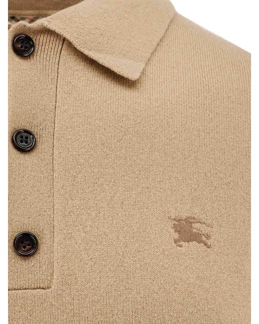 Burberry Natural Carson Pole Shirt for men