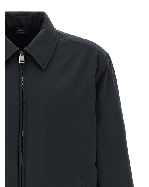 Brioni Blue Performa Blouson for men