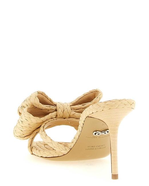 Mach & Mach Metallic The Cadeau Mules