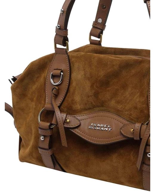 Isabel Marant Brown Cognac Tilpa Handbag
