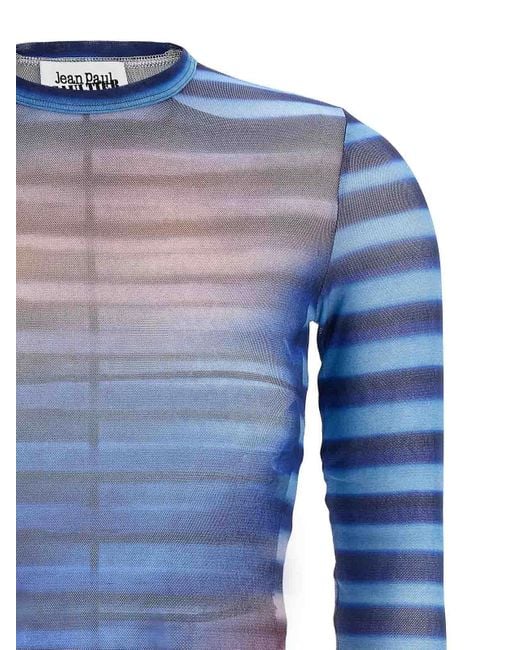 Jean Paul Gaultier Blue Top