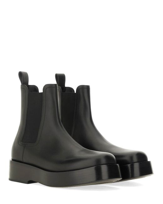 Bottega Veneta Black Chelsea Boots Torino for men