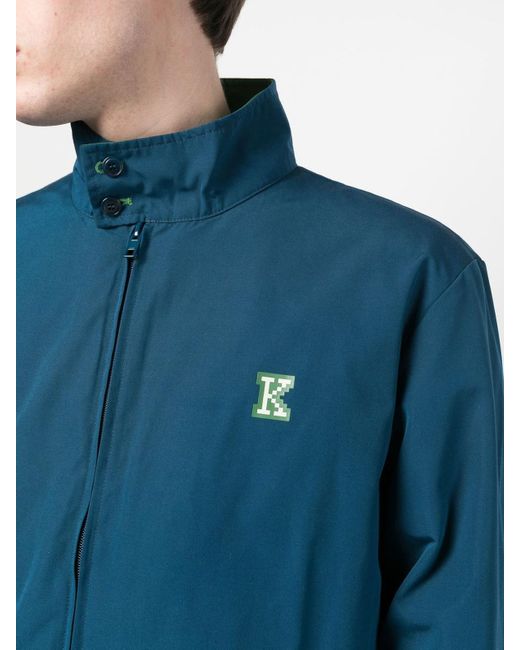 KENZO Blue Jacket for men