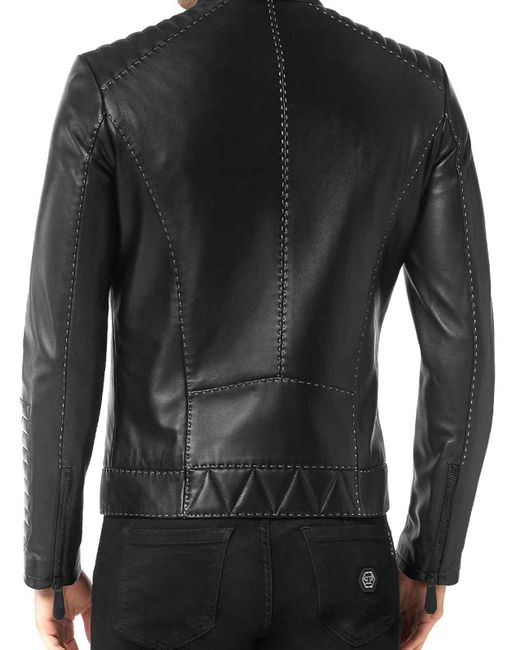 Philipp Plein Black Giacca for men