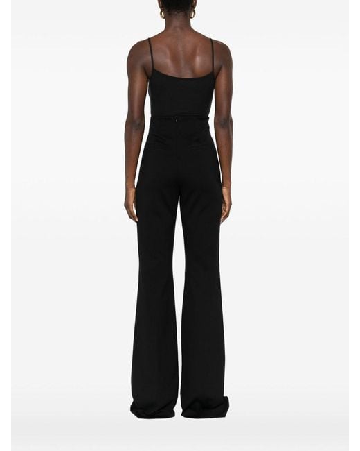 Sportmax Black Flared Trousers