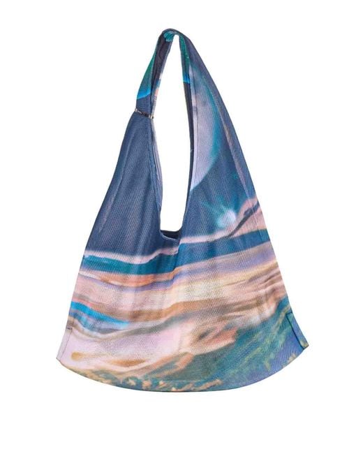 Sunnei Pink Multitasking Printed Bag