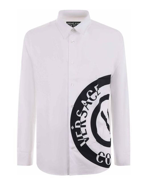 Versace White Couture Shirt for men