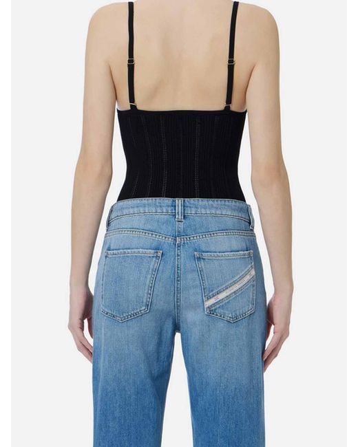 Elisabetta Franchi Black Top