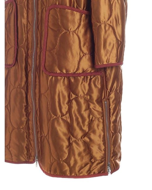 KENZO Brown Reversible Down Jacket