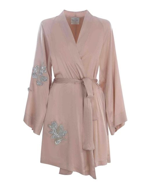 Forte Forte Pink Satin Kimono