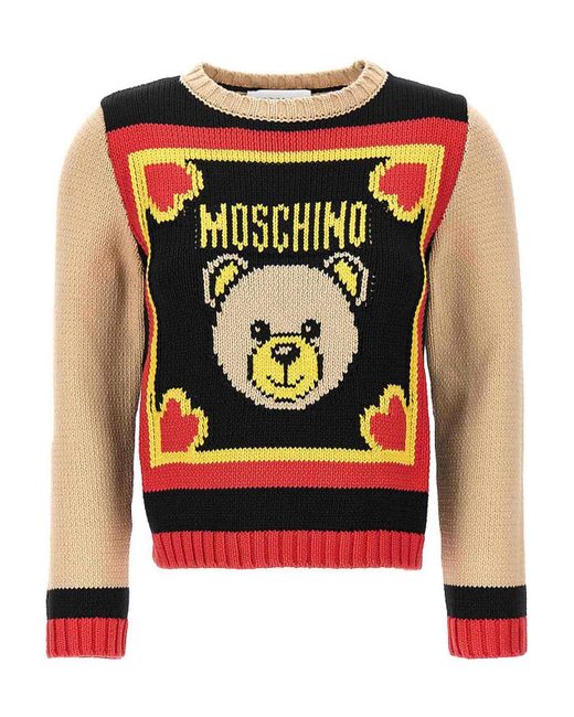 Moschino Black Archive Scarves Sweater