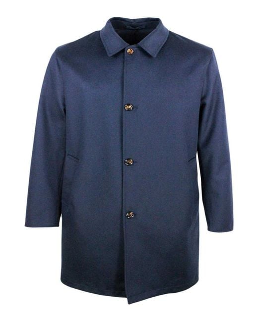 KIRED Blue Cashmere Jacket for men