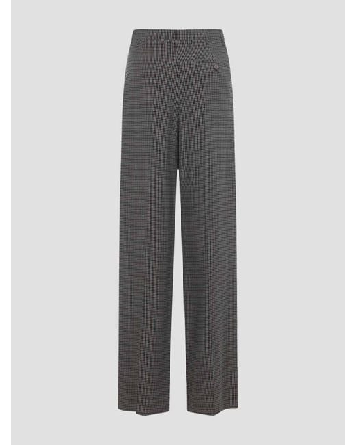 Balenciaga Gray Large Tailored Pants