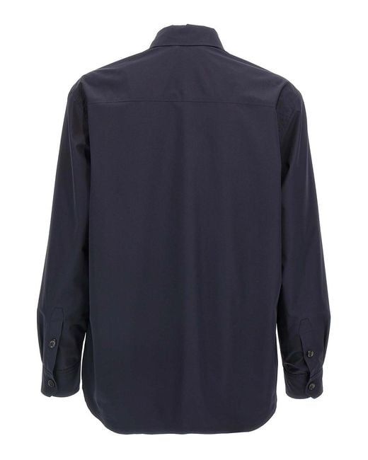 Brioni Blue Vagabond Jacket for men