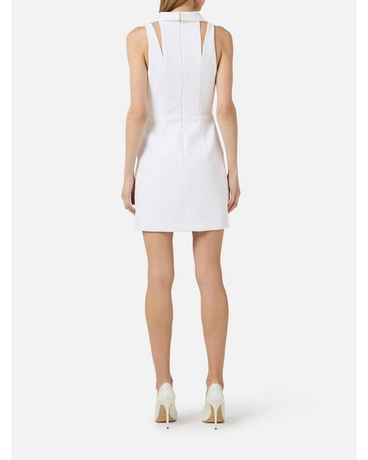 Elisabetta Franchi White Dress