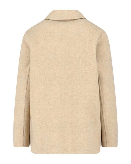 Burberry Natural Virgin Wool Jacket