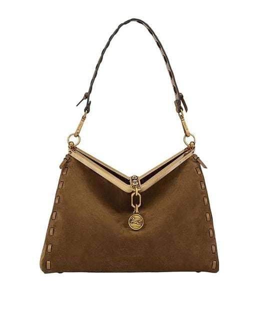 Etro Brown Media Sailing Bag