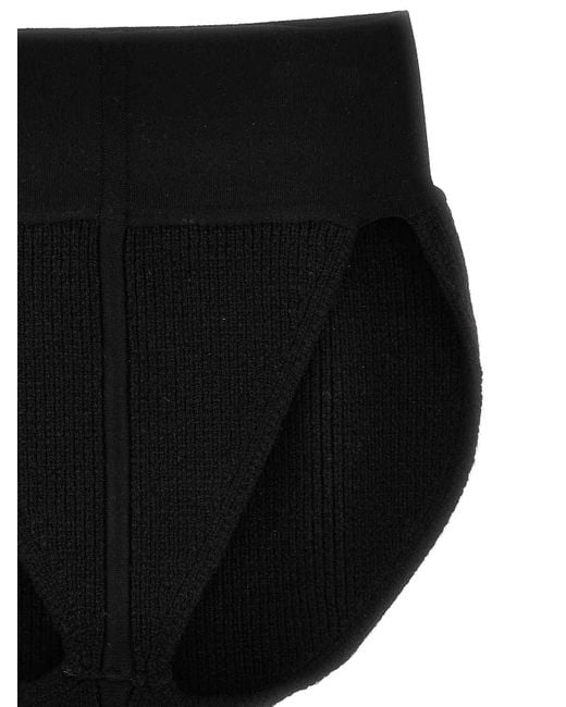 Rick Owens Black Panties