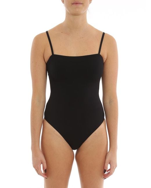 Eres Black Aquarelle One-Piece Swimsuit