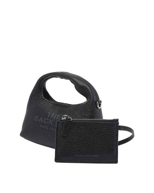 Marc Jacobs Black The Micro Crossbody Sack Bag