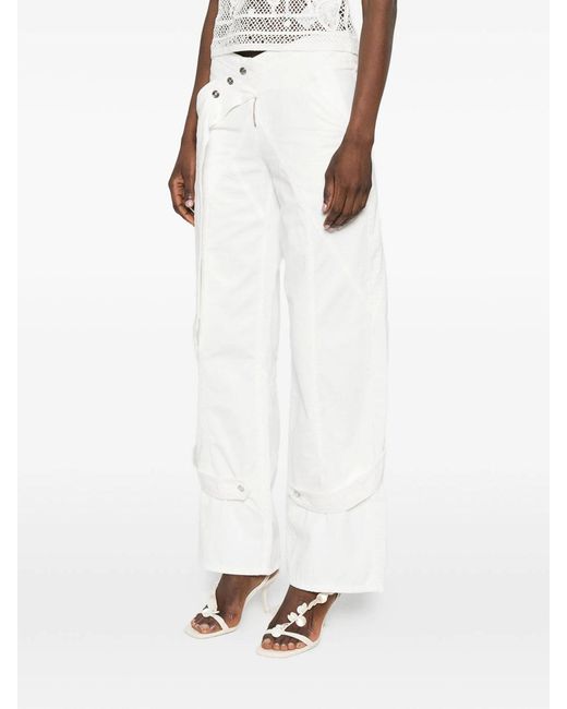 Blumarine White Pant