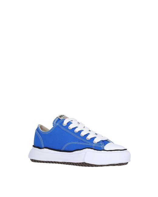 Maison Mihara Yasuhiro Blue Sneakers Low-Top for men