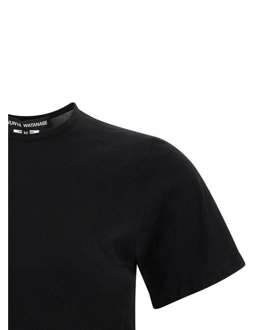 Junya Watanabe Black Sculptural Background T-Shirt