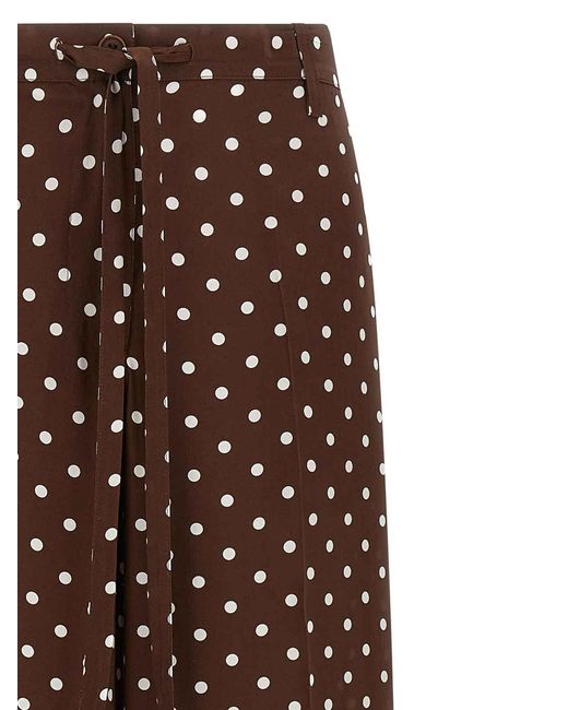 P.A.R.O.S.H. Brown Sbillo Pants