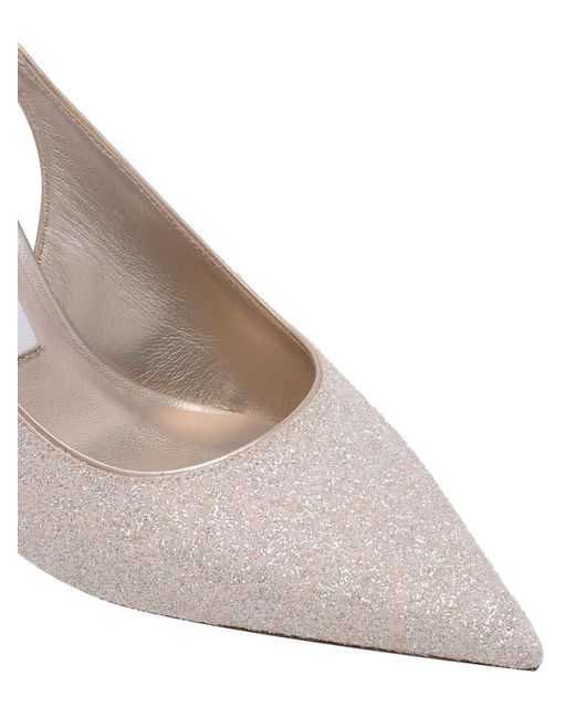 Jimmy Choo White Love Pumps
