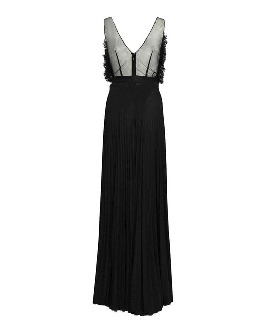 Elisabetta Franchi Black Carpet Dress
