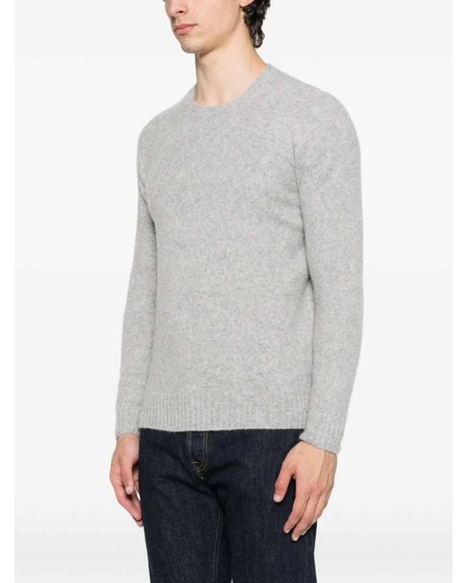 Drumohr Gray Guest Crew for men
