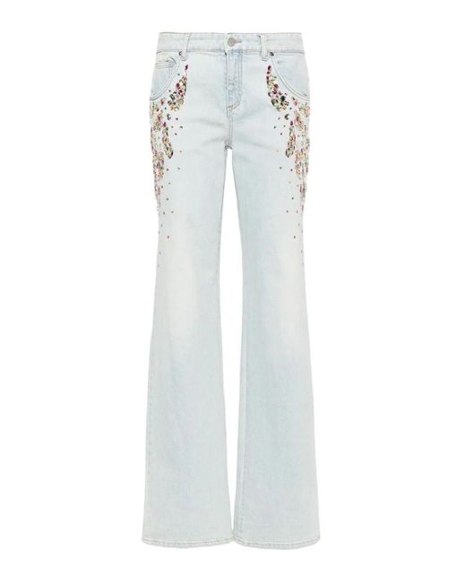 Blumarine White Regular Jeans